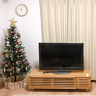 ナチュラルインテリア アルダー材のテレビボードのインテリア実例 Roomclip ルームクリップ