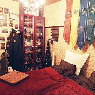 壁紙屋本舗 ハリーポッターのおしゃれなアレンジ 飾り方のインテリア実例 Roomclip ルームクリップ