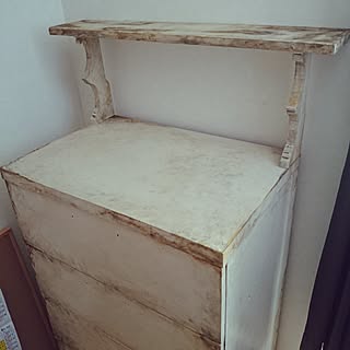 玄関/入り口/ハンドメイド/アンティーク風/フレンチ シャビーシック/ブログしてます...などのインテリア実例 - 2014-03-17 13:29:33