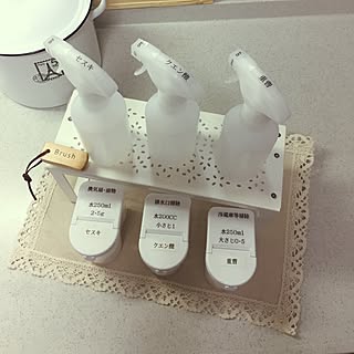 スプレーボトル/掃除セット/ネギケース/無印良品/詰め替え...などのインテリア実例 - 2017-03-27 01:36:47