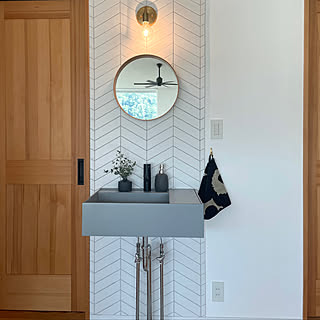 セカンド洗面台のインテリア実例 Roomclip ルームクリップ