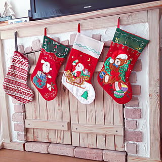 クリスマスブーツのインテリア実例 Roomclip ルームクリップ