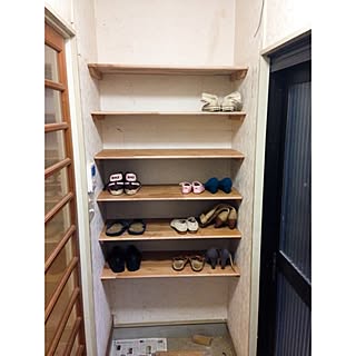 勝手口 下駄箱のインテリア実例 Roomclip ルームクリップ