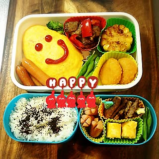 幼稚園のお弁当 幼稚園弁当のインテリア実例 Roomclip ルームクリップ