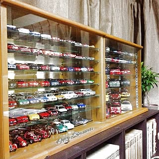 ミニカー コレクションボックスのおしゃれなアレンジ 飾り方のインテリア実例 Roomclip ルームクリップ