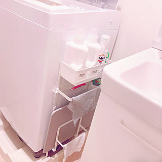 バスマット収納/珪藻土バスマット/洗剤ボトル白化/洗剤ボトル/洗剤置き場...などのインテリア実例 - 2020-02-27 10:20:55