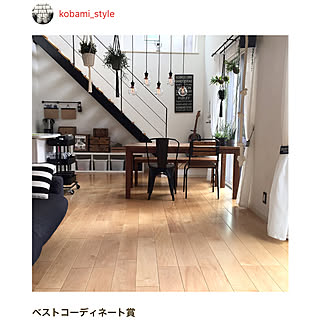 部屋全体/ハンギングプランター/古材家具/イベント受賞/ベストコーディネート賞...などのインテリア実例 - 2019-02-25 21:29:18