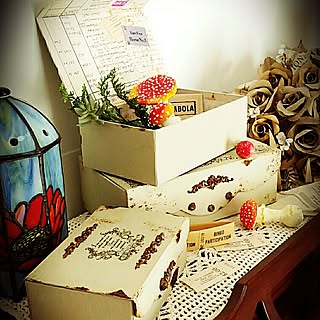 女性の、3LDK、家族住まいの「棚」についてのインテリア実例