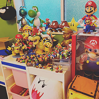 マリオキャラがいっぱい のインテリア実例 Roomclip ルームクリップ