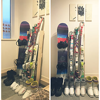 スキー板のインテリア実例 Roomclip ルームクリップ スキー板のインテリア実例 Roomclip ルームクリップ