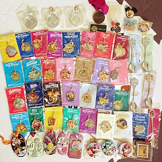 非売品/ピンバッヂ/キーチェーン/RoomClip5周年/ディズニー...などのインテリア実例 - 2017-05-11 17:48:42