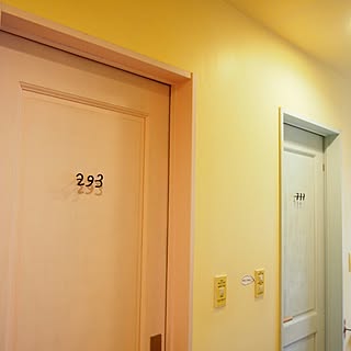 部屋番号のインテリア実例 Roomclip ルームクリップ