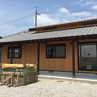 板張りの外壁のインテリア実例 Roomclip ルームクリップ