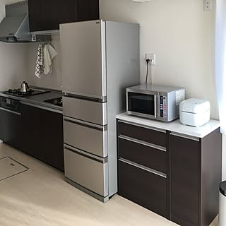 キッチン 狭いdk のインテリア レイアウト実例 Roomclip ルームクリップ