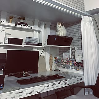 机 押し入れ改造のインテリア実例 Roomclip ルームクリップ