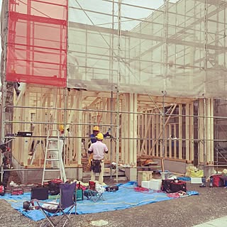 玄関/入り口/木造/三階建て/棟上げのインテリア実例 - 2016-05-11 11:33:42