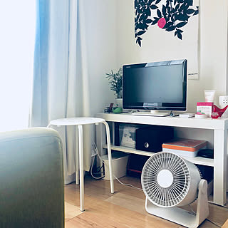 SHARPテレビ/無印良品扇風機/marimekko/マリメッコ 生地/寝室...などのインテリア実例 - 2018-07-15 09:08:22
