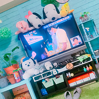 ウッドストック ぬいぐるみ いっぱいのインテリア実例 Roomclip ルームクリップ