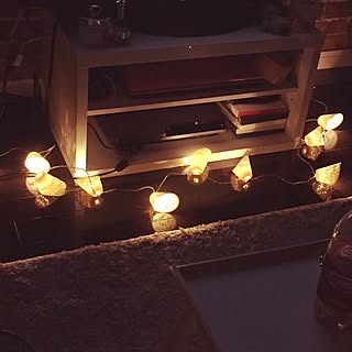 一人暮らし 豆電球ランプのインテリア レイアウト実例 Roomclip ルームクリップ