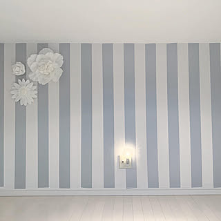 マスキングテープでウォールデコのインテリア実例 Roomclip ルームクリップ