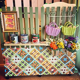 セリア お花屋さんごっこの商品を使ったおしゃれなインテリア実例 Roomclip ルームクリップ