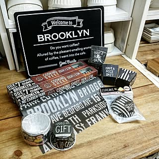 キッチン/セリア/セリア新商品/買ったもの/白黒...などのインテリア実例 - 2015-10-08 15:20:39