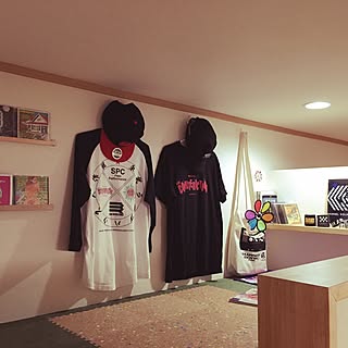 バンドtシャツのインテリア実例 Roomclip ルームクリップ