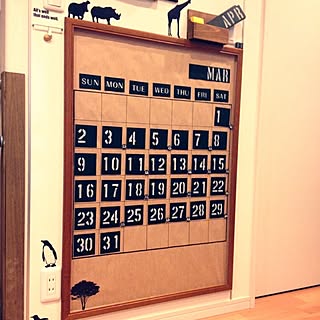 Diy カレンダー自作のインテリア 手作りの実例 Roomclip ルームクリップ Diy カレンダー自作のインテリア 手作りの実例 Roomclip ルームクリップ