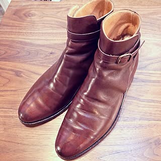 古いもの/靴/革靴/ブーツ/Crockett & Jones...などのインテリア実例 - 2014-02-23 04:06:32
