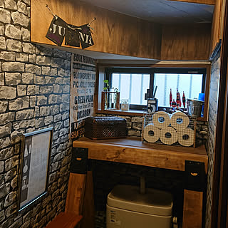 バス/トイレ/トイレ/2×4材/水耕栽培/耐熱ビーカー...などのインテリア実例 - 2018-07-28 08:24:36