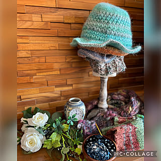 毛糸 マフラーのおしゃれなアレンジ 飾り方のインテリア実例 Roomclip ルームクリップ