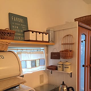 玄関/入り口/sunnyちゃん作カフェプレート/sunnyちゃんプレ企画当選/sunnyちゃん作キャニスター/ナチュラル...などのインテリア実例 - 2017-03-08 14:17:41