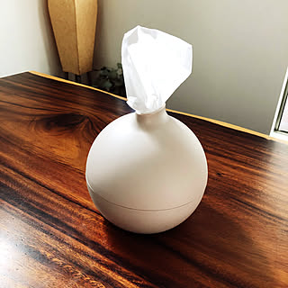 ティッシュケース/ティッシュBOX/Pot/一枚板ダイニングテーブル/ダイニング...などのインテリア実例 - 2020-01-19 12:47:19