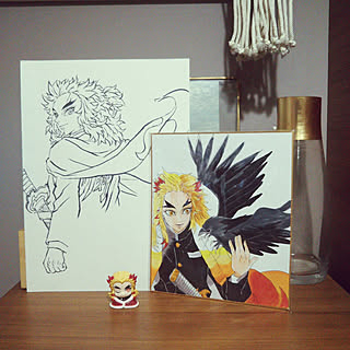 イラスト 鬼滅の刃のインテリア実例 Roomclip ルームクリップ