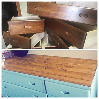 部屋全体/子供部屋/初心者/リメイク家具/メロンフレーバー...などのインテリア実例 - 2016-03-27 12:09:29