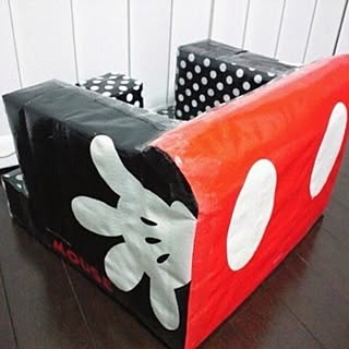 ミッキー 牛乳パック椅子のインテリア実例 Roomclip ルームクリップ