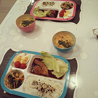 夕飯 ワンプレートごはんのインテリア実例 Roomclip ルームクリップ