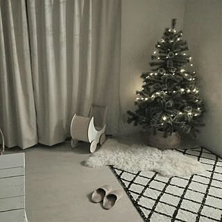 リビング/クリスマス/海外インテリアに憧れる/クリスマスツリー150cm/クリスマスツリー...などのインテリア実例 - 2016-12-20 23:03:20