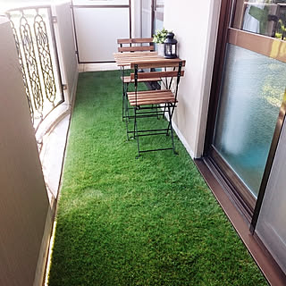 Ikea 人工芝のインテリア実例 Roomclip ルームクリップ