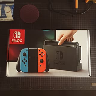 ゲーム/任天堂SWITCH/ありきたり/45年越え団地/ガジェット好き...などのインテリア実例 - 2017-06-02 15:48:34