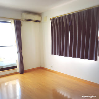 ベッド周り/暑さ対策/遮光カーテン/すのこ&布団派/布団は只今ベランダです...などのインテリア実例 - 2018-08-25 15:32:28