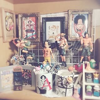 オタク部屋 One Pieceのインテリア実例 Roomclip ルームクリップ
