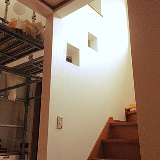階段 表面強化壁紙のインテリア実例 Roomclip ルームクリップ