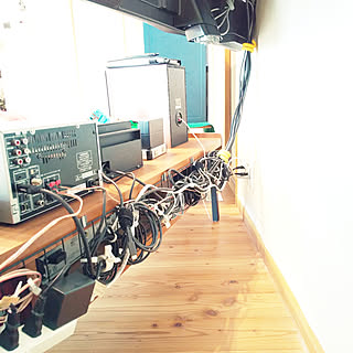 ビフォーアフター 配線隠しのインテリア実例 Roomclip ルームクリップ
