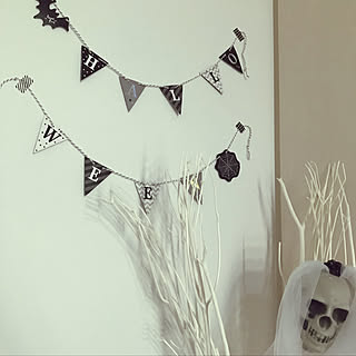 ダイソー ドクロのインテリア実例 Roomclip ルームクリップ