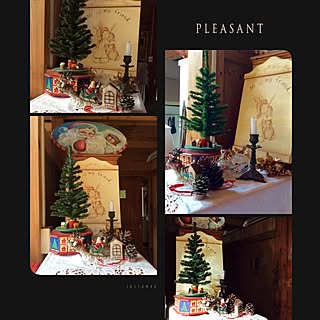 リビング/既にお正月のディスプレイにチェンジ❀/クリスマスツリー☆:*・゚/コツコツ集めた 思い出の物達☆:*・゚/daisorarinさん+..・* ❁...などのインテリア実例 - 2015-12-25 14:16:40