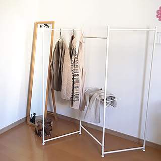 服の一時置き場のインテリア実例 Roomclip ルームクリップ