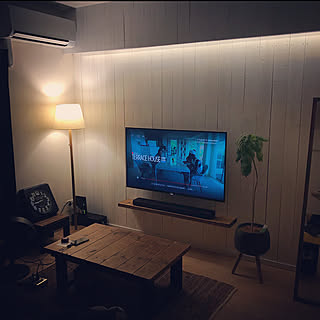 一人暮らし Ledテープライトのレイアウト おしゃれなインテリアコーディネートの実例 Roomclip ルームクリップ
