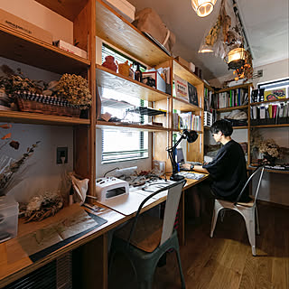作業部屋 男前のインテリア実例 Roomclip ルームクリップ