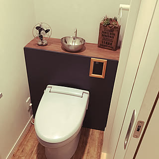 男前 トイレタンク隠しのインテリア実例 Roomclip ルームクリップ